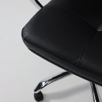 AksHome Немига 1 (кожа натуральная Black/основание хром) Image #10