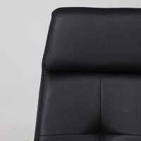 AksHome Немига 1 (кожа натуральная Black/основание хром) Image #9