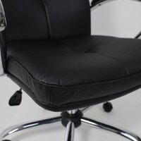 AksHome Немига 1 (кожа натуральная Black/основание хром) Image #12