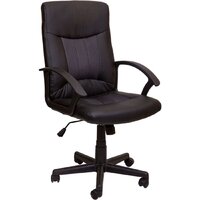 AksHome Polo Eco (экокожа/ткань, черный)