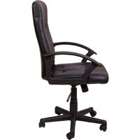 AksHome Polo Eco (экокожа/ткань, черный) Image #3