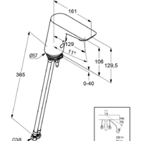 Kludi Balance 5220091 (белый/хром) Image #2