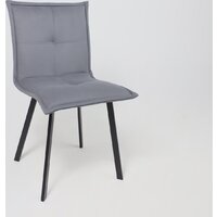 AksHome Рубик U (Velutto 32 серый велюр/черный) Image #20