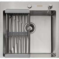 ARFEKA ECO AR мойка 500*500, коландер, дозатор SATIN Image #3