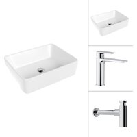 Lauter 21675 + Reef 21CK678C с сифоном 21635CH (хром)