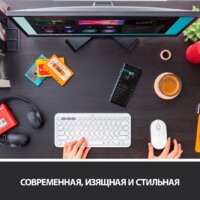 Logitech M350 Pebble (белый) Image #3