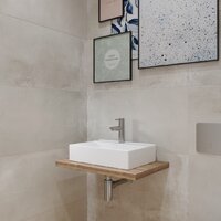 Lauter 21887B + клапан 21190W + сифон 21635W (белый матовый) Image #5