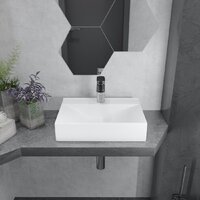 Lauter 21887B + клапан 21190W + сифон 21635W (белый матовый) Image #11