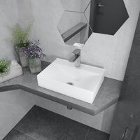 Lauter 21887B + клапан 21190W + сифон 21635W (белый матовый) Image #13