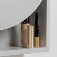 Lauter Шкаф с зеркалом Estel 50 (светло-серый полуматовый) Image #4