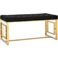 Stool Group Бруклин (вельвет черный/золото)