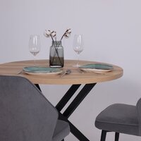 Аврора Рига D950 (дуб сильверджек ореховый/черный) Image #5