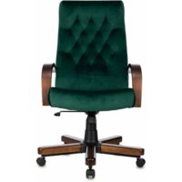 Бюрократ T-9928WALNUT Fabric (зеленый Italia Green/дерево) Image #11