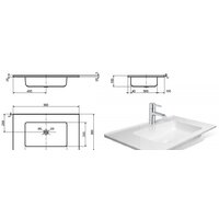 Эстет Каре 90x50 (белый) 1-0003 Image #6