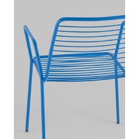 Stool Group Дели с подлокотниками LV-107-5015 (металл голубой) Image #7