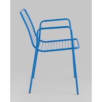 Stool Group Дели с подлокотниками LV-107-5015 (металл голубой) Image #3