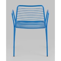Stool Group Дели с подлокотниками LV-107-5015 (металл голубой) Image #5
