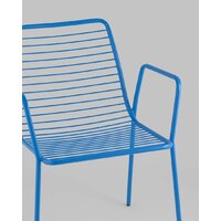 Stool Group Дели с подлокотниками LV-107-5015 (металл голубой) Image #6