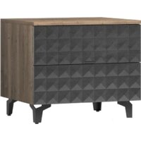 Shtabe Simple 7003 эко (графит/дуб веллингтон/черный)