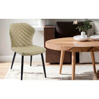 DikLine DikLine 239М (кож/зам бежевый/ножки черные)