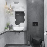 Lauter 21454 + клапан 21190W + сифон 21635W (белый матовый) Image #4