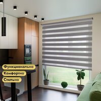 НеоФьюжен Юпитер 110х250 правая (светло-серый, черная фурнитура) Image #6