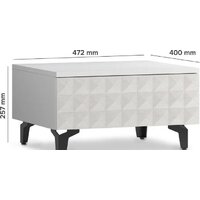 Shtabe Simple 7001 эко (травертин/белый/черный) Image #3