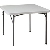 AksHome складной пластиковый квадратный 86 (белый)