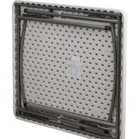 AksHome складной пластиковый квадратный 86 (белый) Image #2