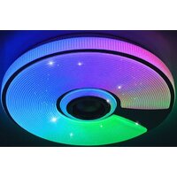 Estares Song RGB 60W R-APP-380x70-WHITE/CHROME/SHINY-220-IP20