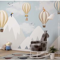 ФабрикаФресок Шары в горах и звери 614270 (400x270) Image #4