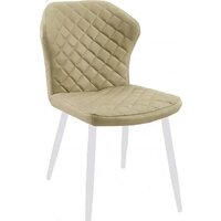 DikLine DikLine 239М (кож/зам бежевый/ножки белые) Image #2