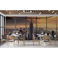 ФабрикаФресок Город из окна 425280 (500x280)