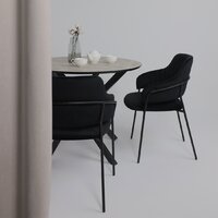 Аврора Мехико 3Д D950 (мрамор светлый/черный матовый) Image #2