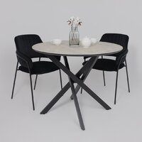 Аврора Мехико 3Д D950 (мрамор светлый/черный матовый) Image #8