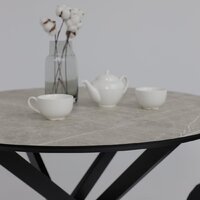 Аврора Мехико 3Д D950 (мрамор светлый/черный матовый) Image #5