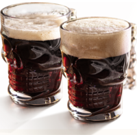 Makkua Beerglass Skull Buddy
