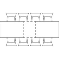 Notta Вилли 140/200x80 (белый мрамор/белый) Image #15