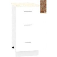 Кортекс-мебель Корнелия Лира НШ40р3ш (белый/мадрид) Image #1