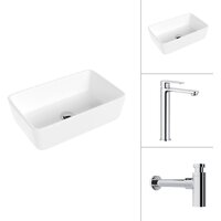 Lauter 21674A + Moon 21СK81691C с сифоном 21635CH (хром)