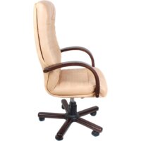 Деловая обстановка Атлант Экстра (орех, желто-бежевый, кожа люкс) Image #2