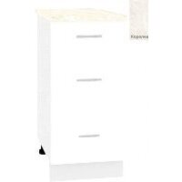 Кортекс-мебель Корнелия Лира НШ40р3ш (белый/королевский опал)