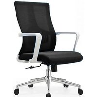 SitUp Cube white chrome (сетка black/black)