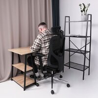 AksHome Magnus (сетка, черный/алюминий) Image #12