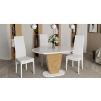 Трия Монреаль тип 1 (белый глянец/бунратти) Image #3