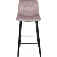 AksHome Stella (пыльная роза, велюр HLR25/черный) Image #2