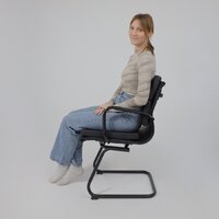 AksHome Indigo CF (экокожа, черный/черный) Image #3