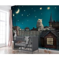 ФабрикаФресок Кот на крыше 473270 (300x270) Image #4