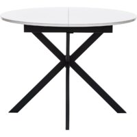 Мебель Импэкс Leset Капри (черный/стекло белое) Image #2