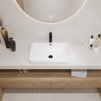 Lauter 21441B + клапан 21190W + сифон 21635W (белый матовый) Image #9